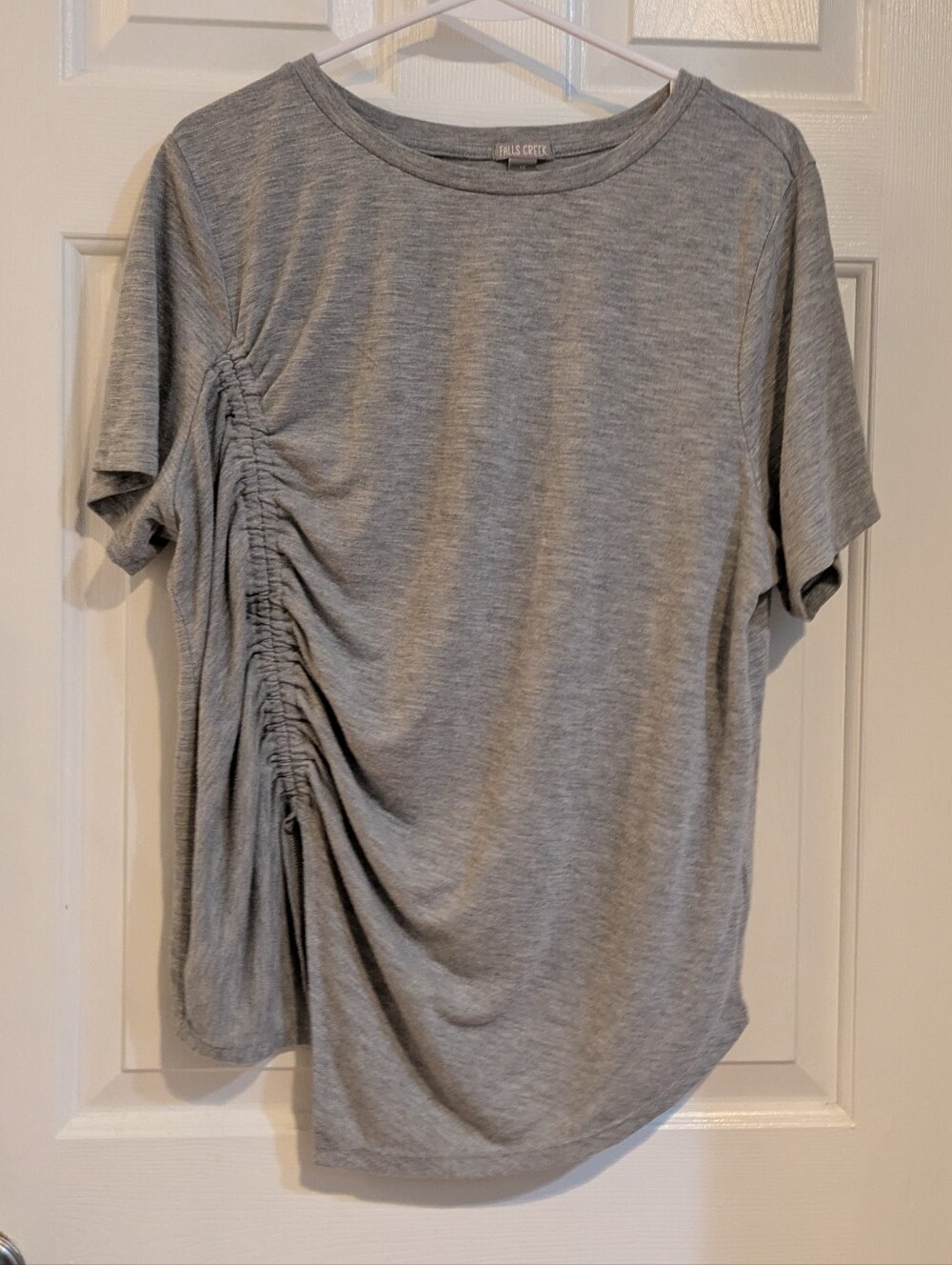 Gray Asymmetrical Tshirt